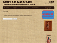Tablet Screenshot of bureaunomade.org
